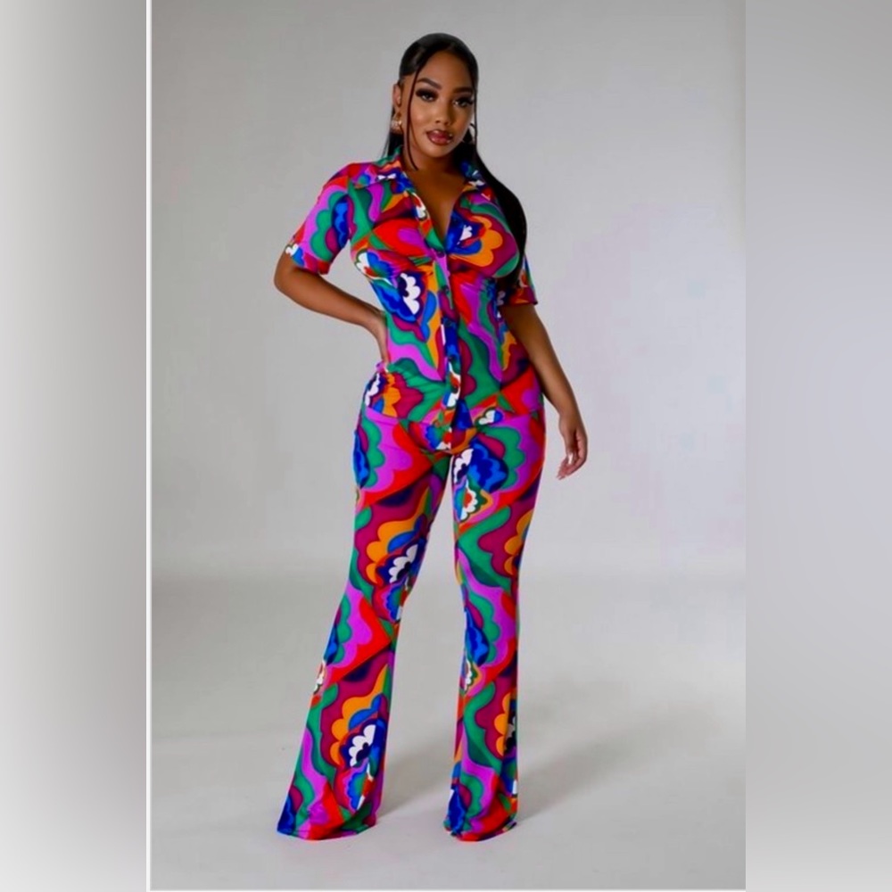 Tall Girl Friendly 2 Piece Pants Set